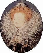 Nicholas Hilliard, Portrat Elisabeth I, Konigin von England